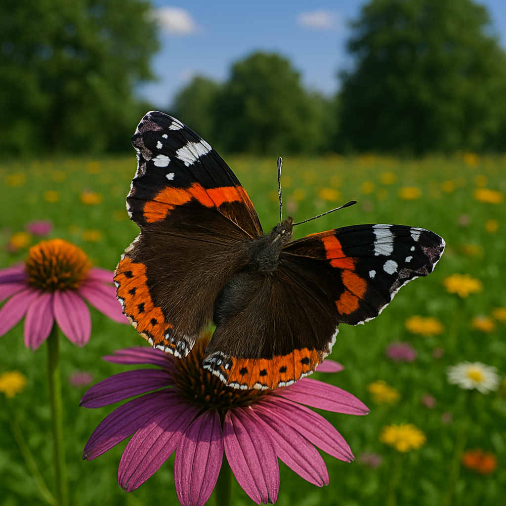 Vlinders in de natuur